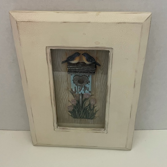 Bluebird Love Shadow Box, Wedding, Valentine, Anniversary, EUC. - Picture 2 of 4